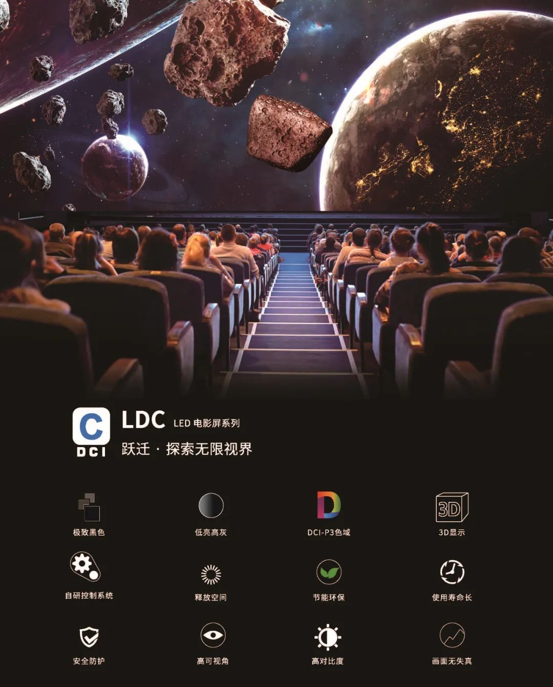 “自研+合作”全面开花，环亚集团·AG88成业内LED电影屏通过DCI认证最多企业